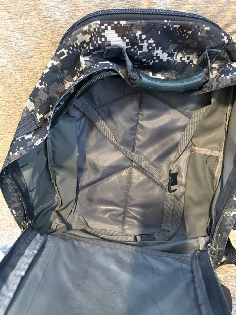 Men's Digital Camo Utility Backpack - Navy/Black/Grey